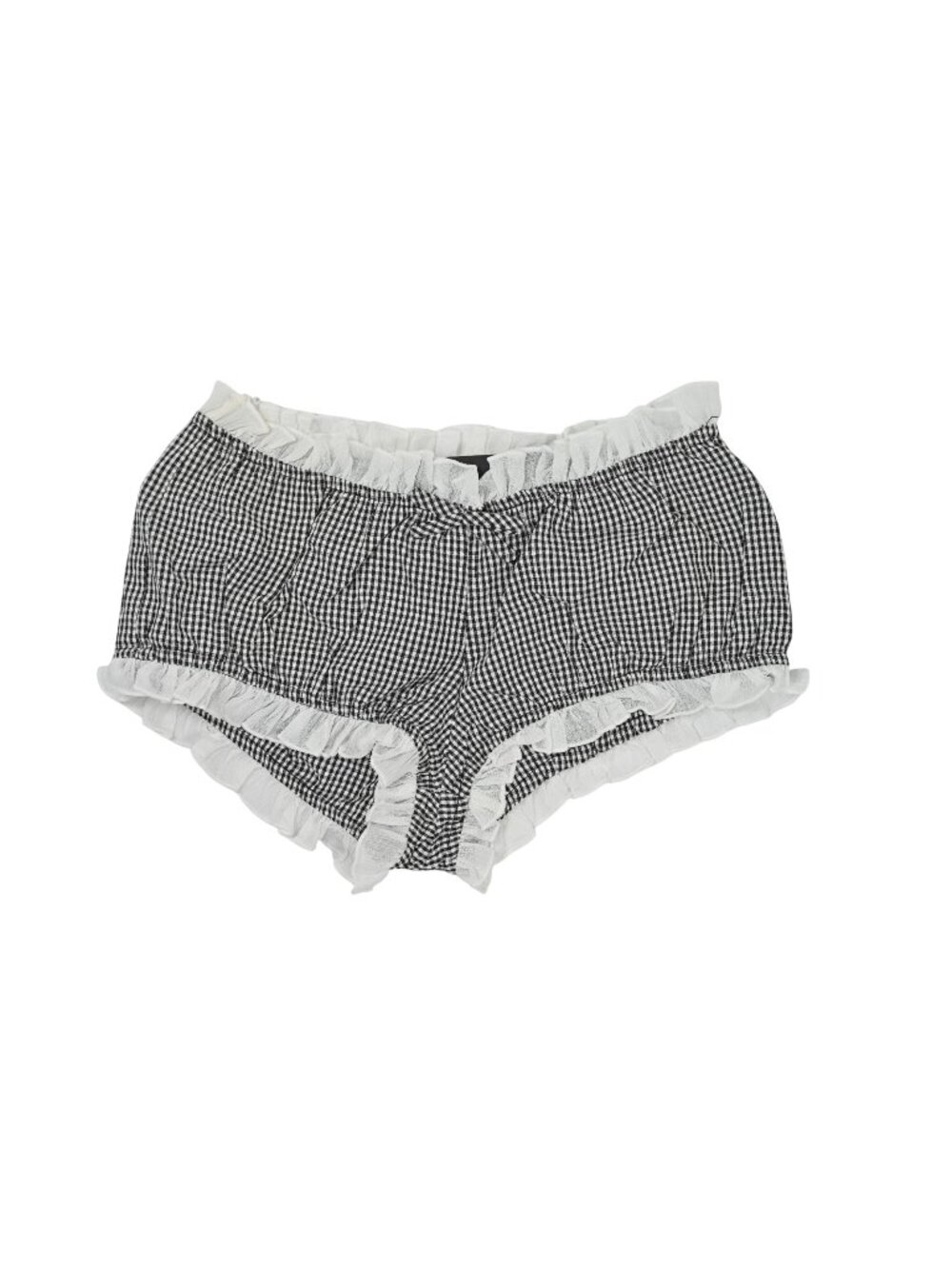 Outcast Junnie Short in Black Gingham